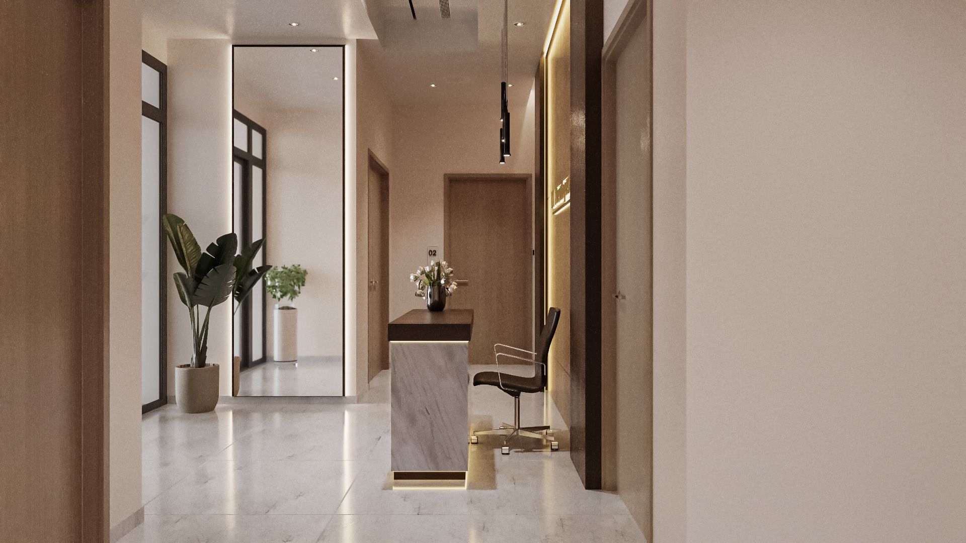 Lobby interior